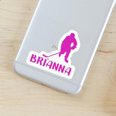 Brianna Sticker Eishockeyspielerin Laptop Image