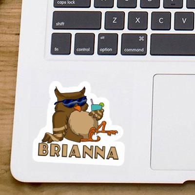 Brianna Autocollant Hibou Laptop Image