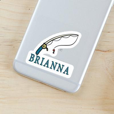 Brianna Sticker Fishing Rod Image