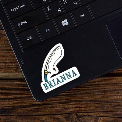 Angelrute Sticker Brianna Notebook Image