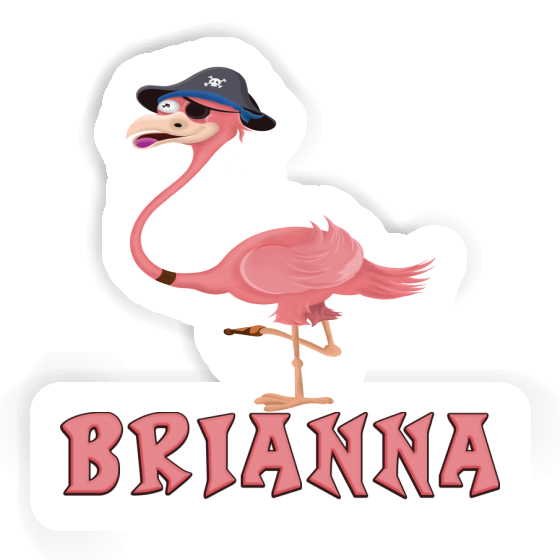 Flamingo Sticker Brianna Image