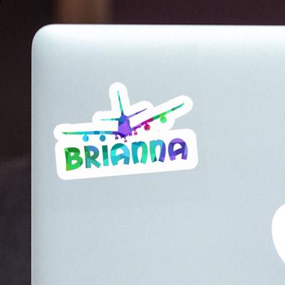 Sticker Brianna Airplane Gift package Image