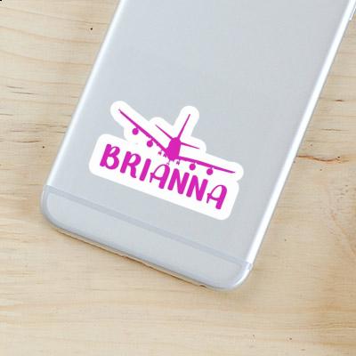 Sticker Airplane Brianna Notebook Image