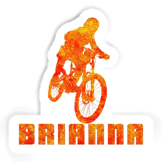 Brianna Sticker Freeride Biker Notebook Image