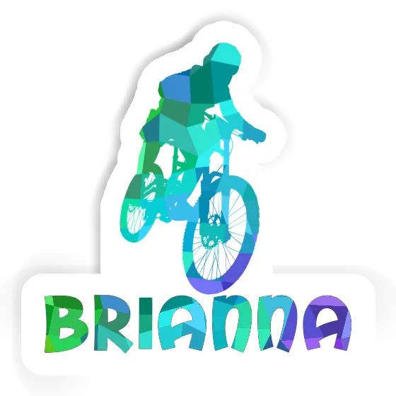 Sticker Brianna Freeride Biker Laptop Image