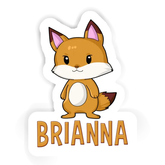 Sticker Fox Brianna Laptop Image