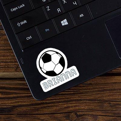 Brianna Sticker Soccer Laptop Image