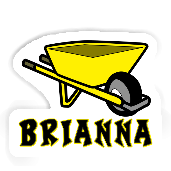 Brianna Sticker Wheelbarrow Laptop Image