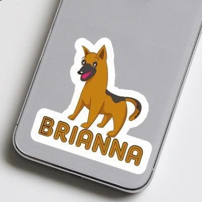 Sticker Brianna Sheperd Dog Image