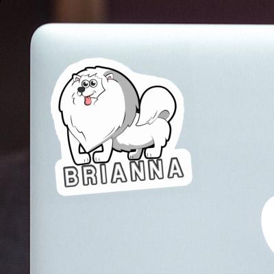 Sticker Brianna Hündin Notebook Image