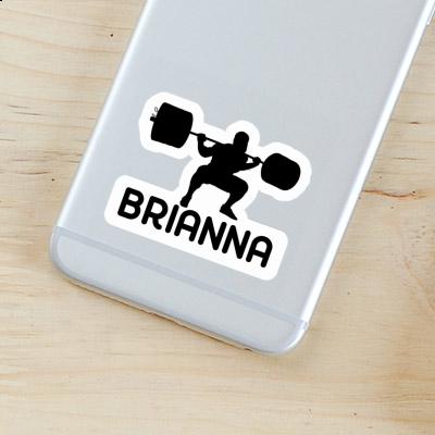 Sticker Gewichtheber Brianna Gift package Image