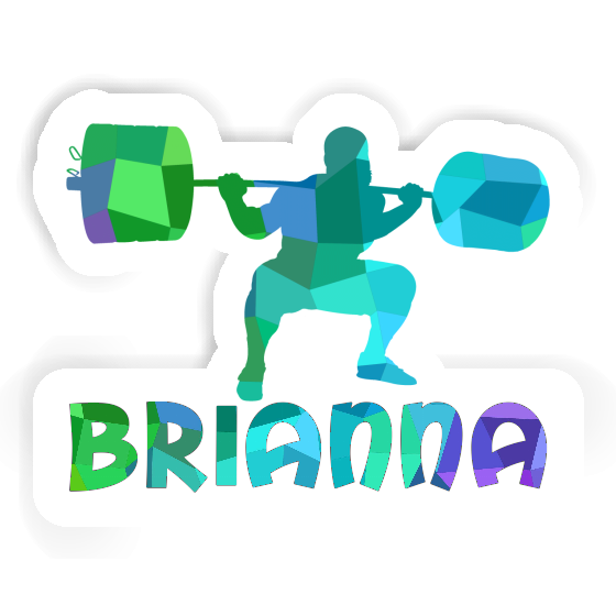 Sticker Brianna Weightlifter Gift package Image