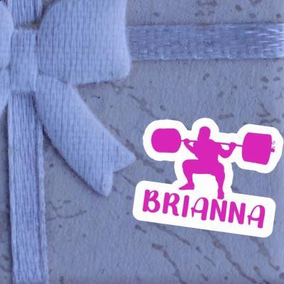 Brianna Sticker Gewichtheberin Laptop Image