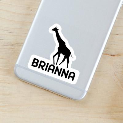 Brianna Sticker Giraffe Notebook Image