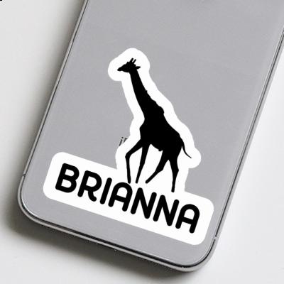 Sticker Brianna Giraffe Notebook Image