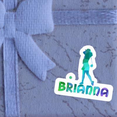 Golfer Sticker Brianna Image