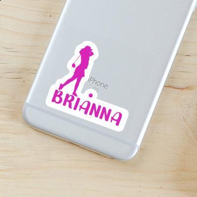 Autocollant Golfeuse Brianna Laptop Image