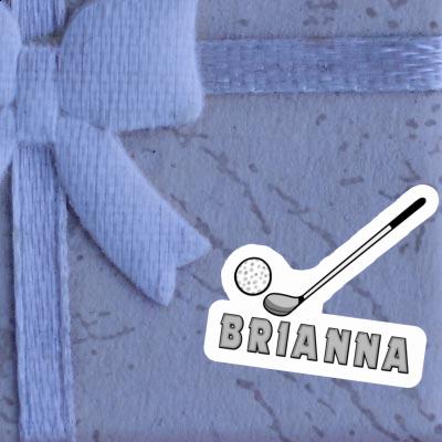 Brianna Sticker Golf Club Notebook Image