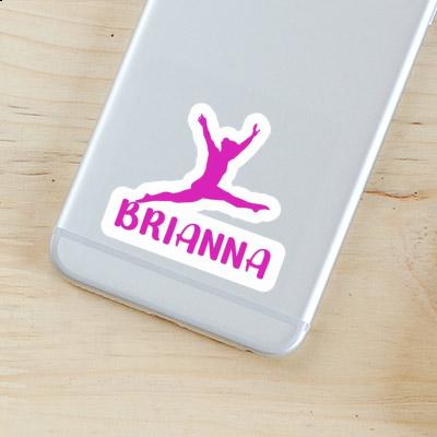 Gymnastin Sticker Brianna Laptop Image