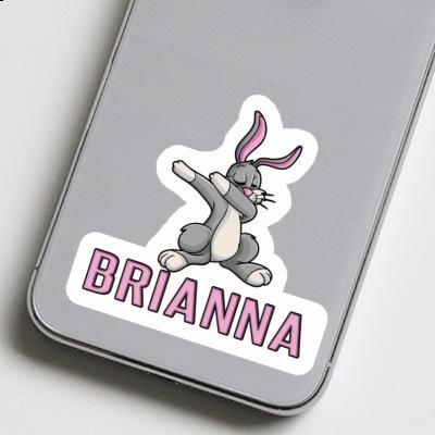 Dabbing Rabbit Sticker Brianna Notebook Image