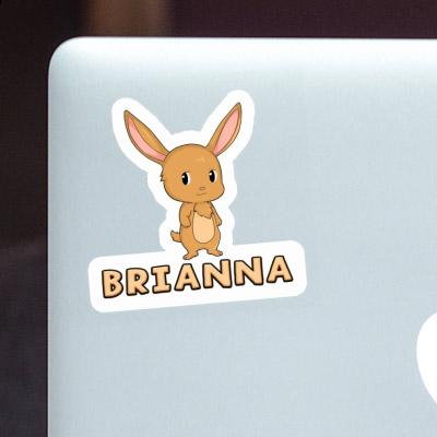 Autocollant Lapin de Pâques Brianna Laptop Image