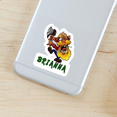 Sticker Lumberjack Brianna Laptop Image