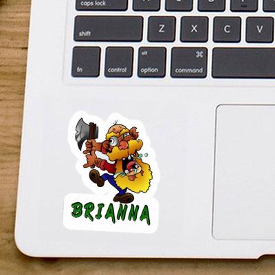 Sticker Lumberjack Brianna Notebook Image