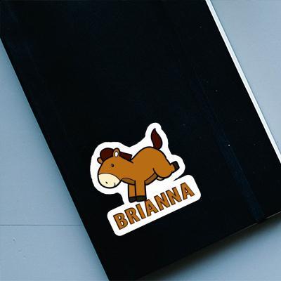 Sticker Pferd Brianna Notebook Image