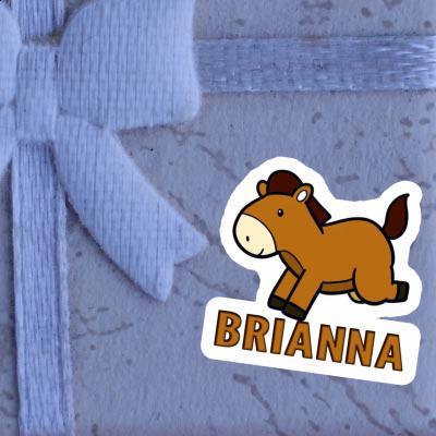 Autocollant Cheval Brianna Image