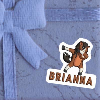 Brianna Sticker Dabbing Horse Notebook Image