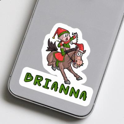 Aufkleber Brianna Weihnachtspferd Gift package Image