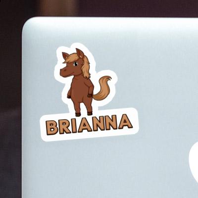 Pferd Aufkleber Brianna Laptop Image