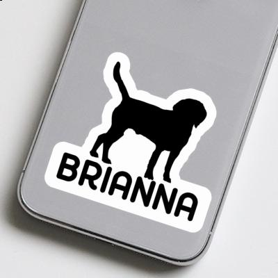 Brianna Autocollant Chien Notebook Image