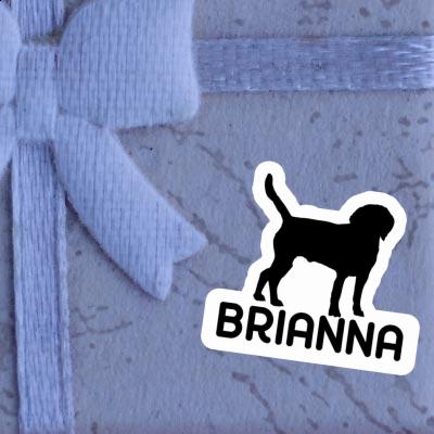 Brianna Autocollant Chien Image