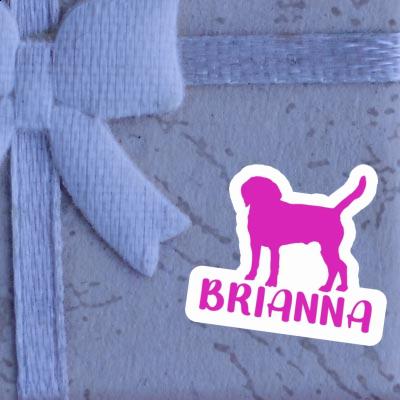 Hund Aufkleber Brianna Notebook Image