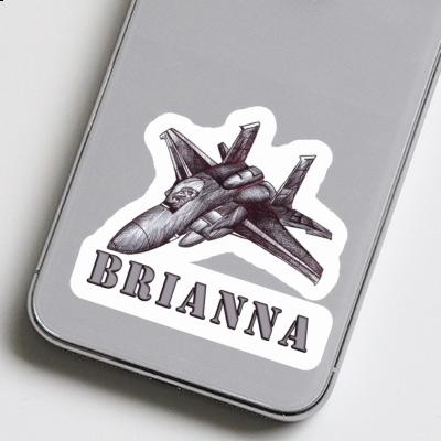 Brianna Sticker Airplane Laptop Image