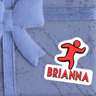 Sticker Brianna Jogger Laptop Image