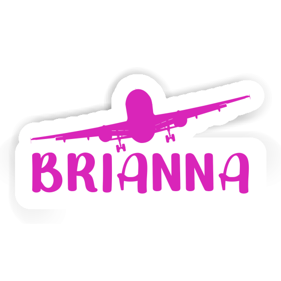 Flugzeug Sticker Brianna Laptop Image