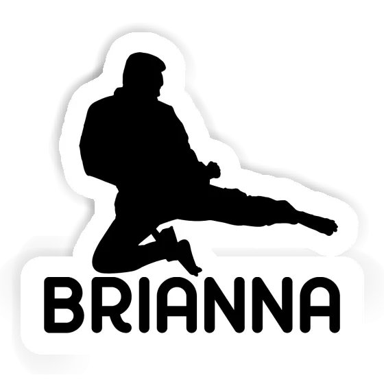 Karateka Sticker Brianna Notebook Image