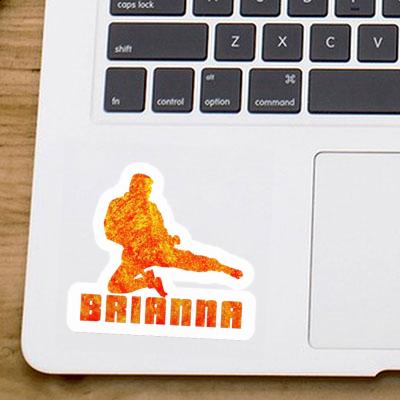 Sticker Karateka Brianna Image