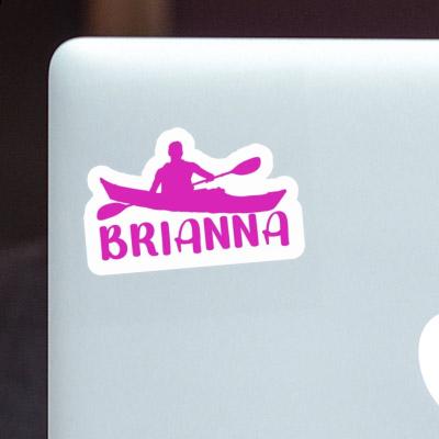 Sticker Brianna Kayaker Image