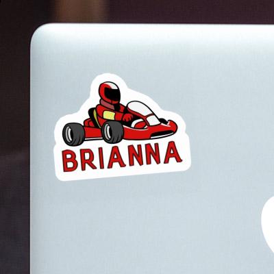 Kart Autocollant Brianna Laptop Image