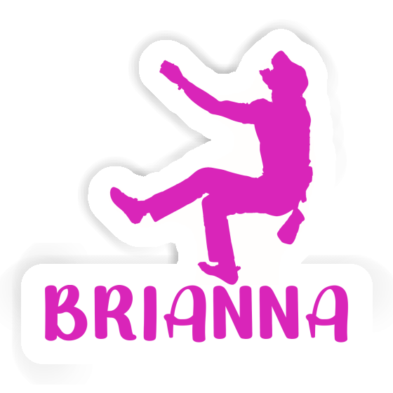 Sticker Kletterer Brianna Laptop Image