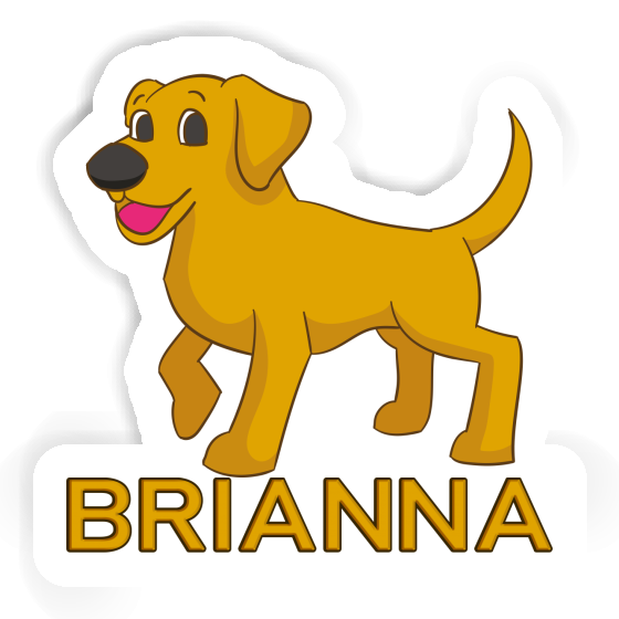 Brianna Sticker Labrador Image