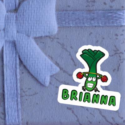 Weightlifter Sticker Brianna Notebook Image