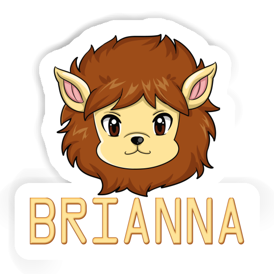 Autocollant Brianna Tête de lion Gift package Image