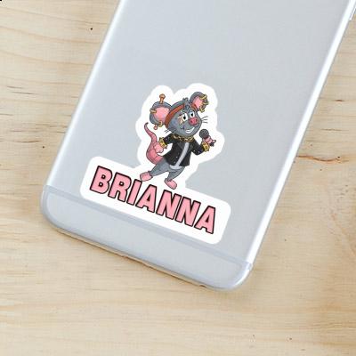 Sticker Singer Brianna Laptop Image