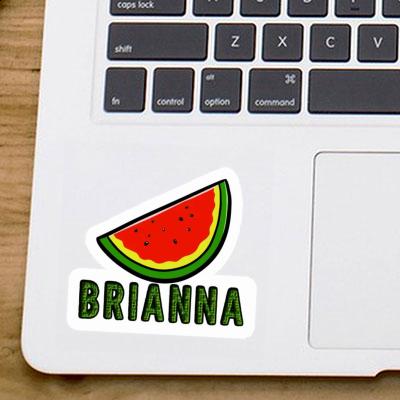 Wassermelone Aufkleber Brianna Image