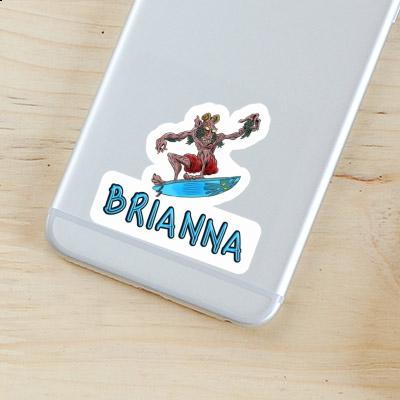 Brianna Aufkleber Surfer Laptop Image