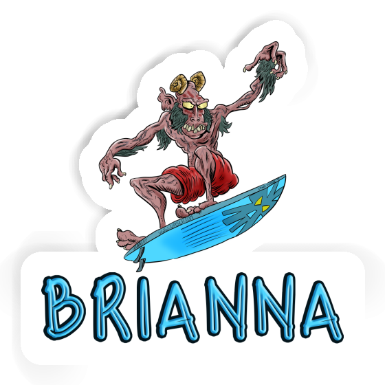 Brianna Sticker Waverider Laptop Image